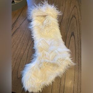 Anthropologie Fur Christmas Stocking